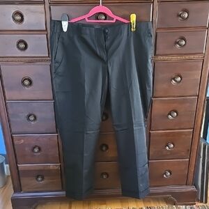 NWOT Lands End Womens Straight Leg Chino Size 20W